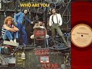 THE WHO who are you MCA-3050 red vinyl canada mca 1978 LP EX/EX