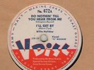 c 78 RPM Billie Holiday, Slim Gaillard, Abagail and Buddy V-Disc 672 in V+E-
