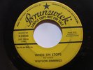 Waylon Jennings - When Sin Stops / Jole Blon (DJ) - ROCKABILLY 45