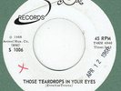MINZI BERRY Those Teardrops In Your Eyes Score 1006 SOUL 45