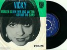 VICKY LEANDROS Morgen Sehen Wir Uns Wieder 1967 HOLLAND PS VINYL SINGLE 7