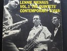 Lennie Niehaus Vol. 1 The Quintets LP VG+ C3518 Mono 1st 1956 Vinyl Record