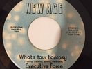 Executive Force Rock Your Body/What's Your Fantasy 45 Private Press Modern Soul