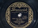 78 RPM -- George E. Lee's Orchestra Novelty Singing Or, Brunswick 4761, EE- Jazz