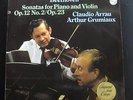 Bethoven, Arrau, Grumiaux - Sonatas For Piano And Violin LP Mint- 9500 263 1976