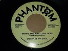 Classic Sweet Northern 45 Disciples of Soul on Phantom RARE and GREAT MINT