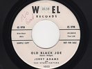 '59 TwinSpin Rockabilly JERRY ADAMS Old Black Joe/There's a Big Wheel M- DJ HEAR