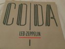 Led Zeppelin - Coda Vinyl LP + Inner UK 1st Press Embossed Sleeve A2/B NM/NM