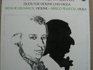 Lp MOZART ARTHUR GRUMIAUX ARRIGO PELLICCIA HOFFMEISTER FOR VIOLIN & VIOLA NL 68