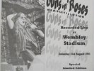 GUNS N' ROSES Wembley Illusion RARE LIVE LONDON 1991 MINT