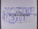 LEO KOTTKE: 12 String Blues, Live At The Scholar Coffeehouse LP (disc close to