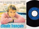 CLAUDE FRANÇOIS Ce monde absurde 1965 Eve of Destruction Pochette papier Granulé