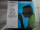 Disque vinyle SERGE GAINSBOURG N°4