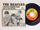 Beatles standing there / want hold your hand 45 w/ Pic Slv + Cigarette OG *EX