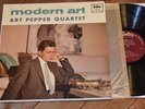 Art Pepper Modern Art EX  Intro lp DG Flat Edge Frame Cover Rare Jazz Grail