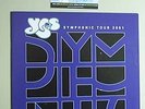 YES SYMPHONIC TOUR 2001 PROGRAMME GLOSSY COLOUR TOUR BOOKLET + TICKET STUB UK