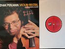 Itzhak Perlman, Violin Sanders Piano Violin recital 1974 German EMI ED 1