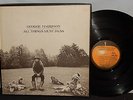 GEORGE HARRISON 1970 ORIGINAL 3 LP BOX ALL THINGS MUST PASS POSTER & SLEEVES VG+