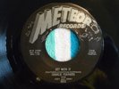 CHARLIE FEATHERS Get With It 45 rpm METEOR 1956/1970's Repro ROCKABILLY