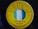 ELVIS PRESLEY Milkcow Blues Boogie 45 rpm SUN #215 1954 ORIGINAL 3 PUSH MARKS