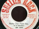 Jah Pops - Natty One Feet tall In a Babylon (RARE RIDE ON DJ PIECE ) 7