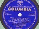 78rpm French – Josephine Baker and the Comedian Harmonists– Columbia 4119 – E+
