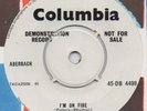 TOMMY BRUCE & THE BRUISERS I'M ON FIRE BROKEN DOLL COLUMBIA 45-DB 4498 DEMO EX+