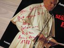 PAPST JOHANNES PAUL SIGNED LP - THE POPE / ORIGINAL AUTOGRAPH AUTOGRAMM in MINT