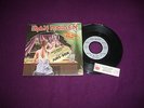 SP IRON MAIDEN / TWILIGHT ZONE / EMI 07462 FRENCH + STICKER & ETIQUETTE JUKEBOX