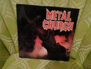 METAL CHURCH-1984 GROUND ZERO RECORDS-SUPER CLEAN VINYL& COVER-VINTAGE