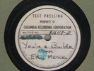 78 rpm Ethel Merman Columbia test pressing You're A Builder Upper unissued take