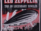 LED ZEPPELIN: The 10 Legendary Singles 45 Sealed (New Zealand, 10 disc box, box