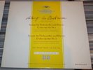 DGG LPM 18 354 MAINARDI CELLO SONATAS BEETHOVEN ZECCHI PIANO VARIATIONS 7/57 NM-