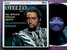 SET 209-11, 3 LP, wbg, VERDI: Othello, DEL MONACO, TEBALDI, KARAJAN, VPO, NM