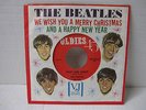 Beatles VJ 1964 Christmas Sleeve With Oldies 45 RPM Twist And Shout