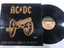 AC/DC *FOR THOSE ABOUT TO ROCK* 1981 SPANISH ONLY PS GATEFOLD LP ACDC