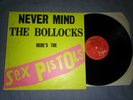 SEX PISTOLS never mind the bollocks here's the sex pistols 1977-EARLY PRESS- EX+