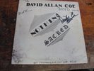 DAVID ALLAN COE Nothing Sacred LP DAC outlaw country SIGNED VG+ XXX