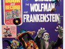 A Story Of Dracula The Wolfman And Frankenstein Power Records Peter Pan LP Comic