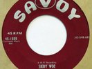 NAPPY BROWN Skidy Woe SAVOY 45 popcorn mambo rocker VG++
