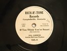 Hal Andrews 78 IF YOU THINK YOU'RE SMART / CONTROL OVER MY HEART Rich-R'-Tone M-