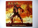 W.A.S.P. The Last Command AUTOGRAPHED Import