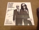 JOHN COOPER CLARKE   - HUGH CORNWELL  PERSONAL  SIGNED LP   -  AUTHENTIC - UACC