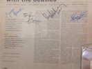 The Beatles ' With The Beatles ' Mono LP 1963 Framed with autographs