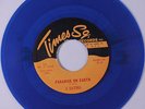 FIVE SATINS / PHAROTONES: Paradise On Earth / Monkey Business 45 (blue wax) Voc