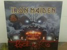 Iron maiden rock in rio 3 lp  picture disc vinyl original New 2001 very rare