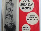 Beach Boys - When I Grow Up ( To Be A Man) / Little Honda 1964 Sweden 45 M- Disc