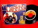 I RIBELLI La follia 45rpm 7' + PS 1967 ITALY BEAT MINT STRATOS EASYBEATS
