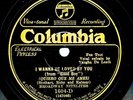 BROADWAY NITELITES on HOT E+ 1928 Columbia 1604-D - I Wanna Be Loved By You