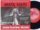 ANNE KARINE STROM Mata Hari Norwegian 45PS 1976 Eurovision
